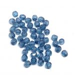 Mezzi Cristalli Misure: 3mm Quantità: 50 pezzi Colore: crystal baby blue luster Art P248